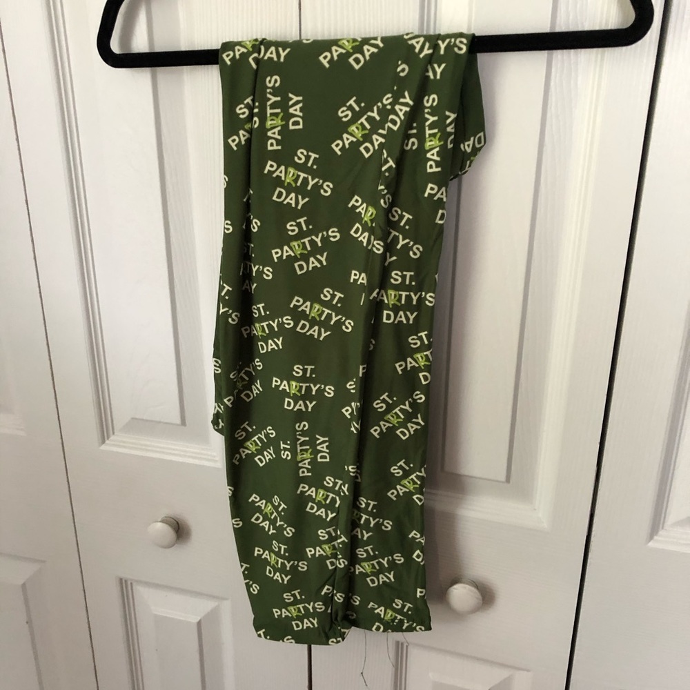 Plus Size NWT Lularoe St. Patrick’s Day Legging